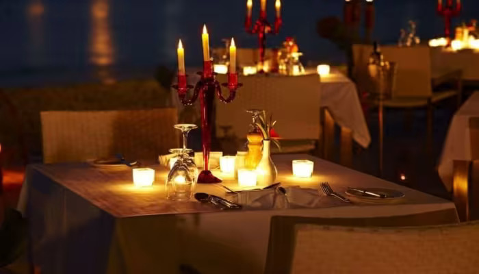 Indulge in a Dreamy Poolside Candlelight Dinner in Electronic City