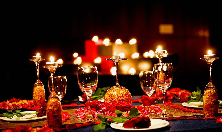 Candlelight Dinner at The Lalit Bangalore