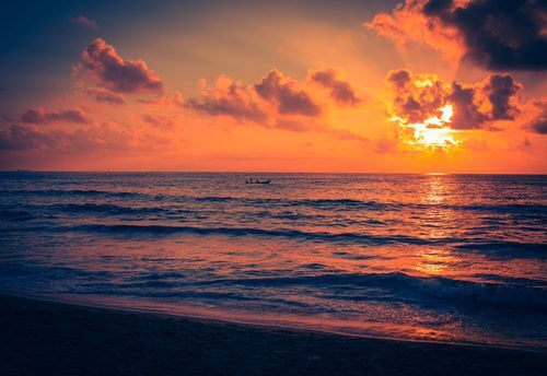 Experience the sunrise or sunset